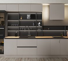 Главные тренды дизайна кухонь в 2026 году: цвета, материалы и формы