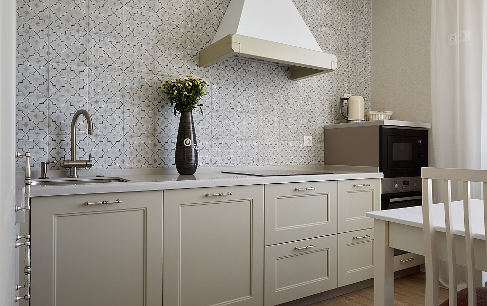 Кремовая кантри-кухня