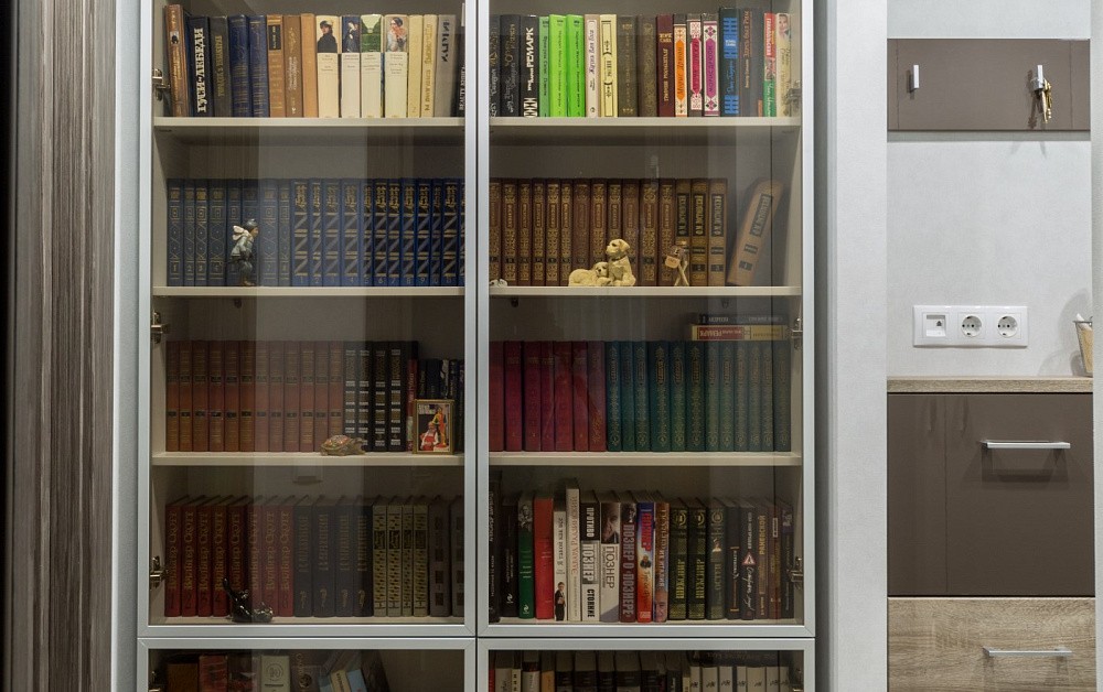 Гостиная и спальня в светлых тонах