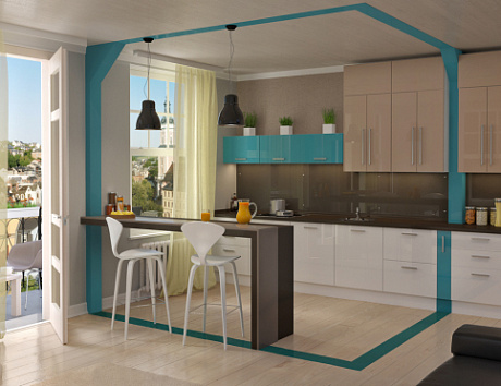 Белая кухня в Мурманске