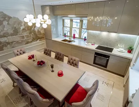 Глянцевая кухня в Липецке