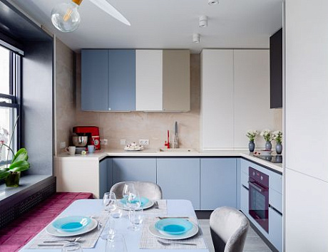 Как сделать небольшую кухню просторной: 10 нехитрых приемов