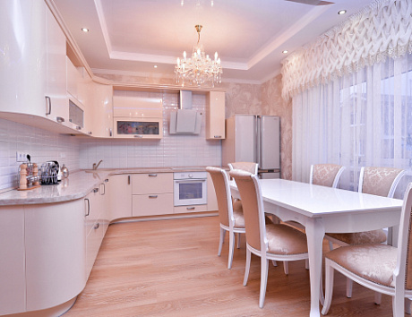 Светлая кухня в Обнинске