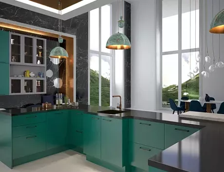 Темная кухня в Самаре