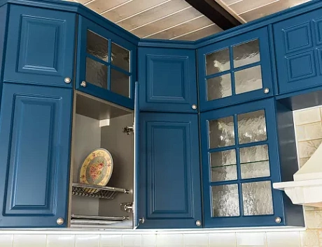 Синяя кухня в Твери