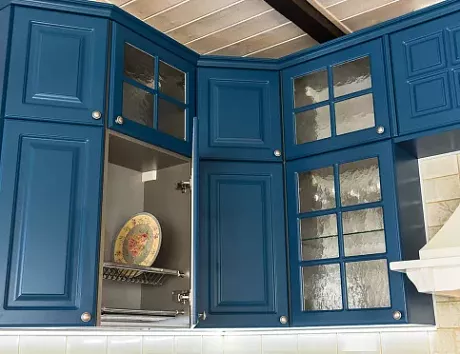 Синяя кухня в Твери