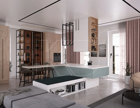 Оформление кухни в стиле модерн