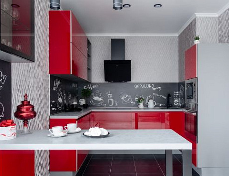 цвет кухонного гарнитура