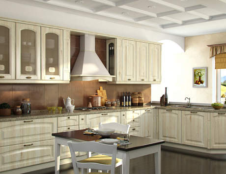 Белая кухня в Липецке