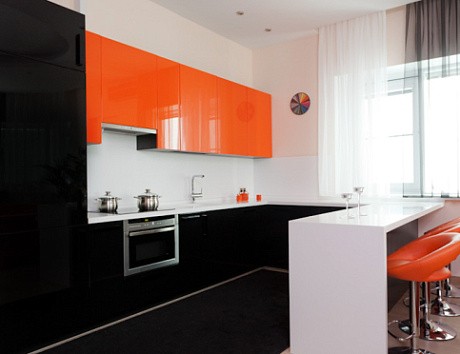 Кухня с «барной» атмосферой