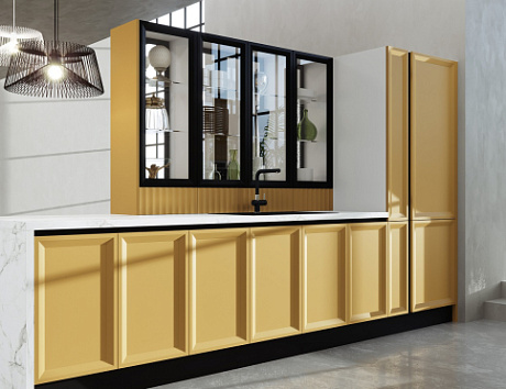 Желтая кухня в Южно-Сахалинске