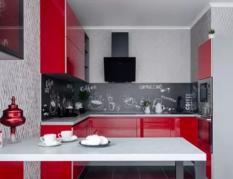 Красная кухня в Екатеринбурге