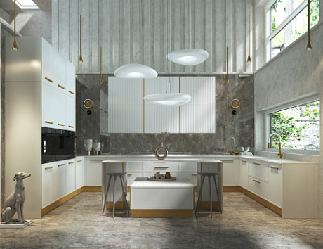 Белая кухня в Мурманске