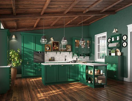 Выбор кухонной цветовой палитры