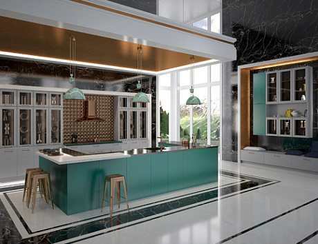 Зеленая кухня в Егорьевске