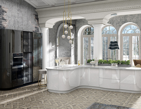 Белая кухня в Кирове