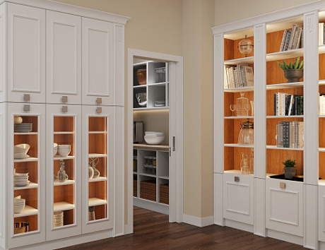 Светлая кухня в Воронеже