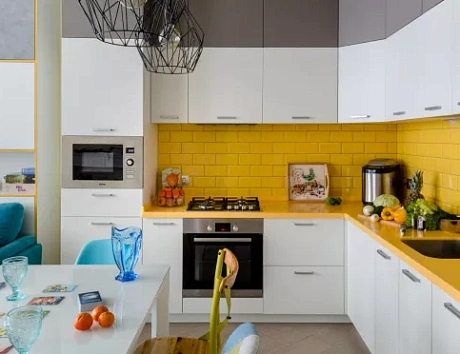 Серая кухня в Егорьевске