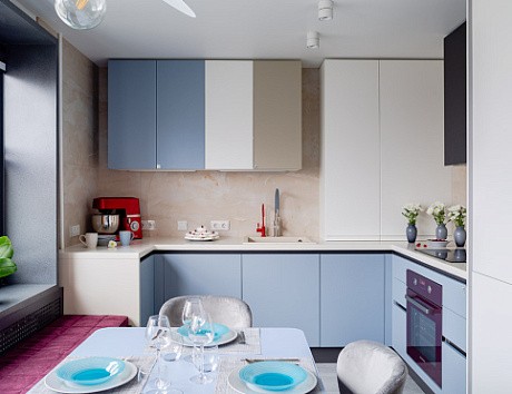 Светлая кухня в Арзамасе