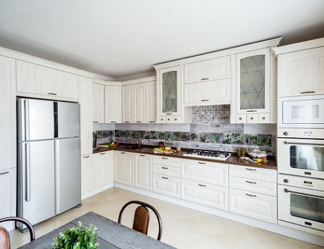 Бежевая кухня в Нальчике