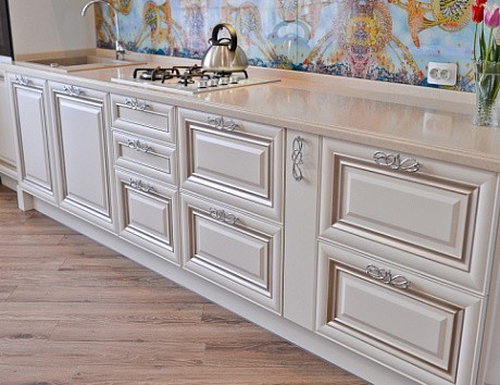 Светлая кухня в Обнинске