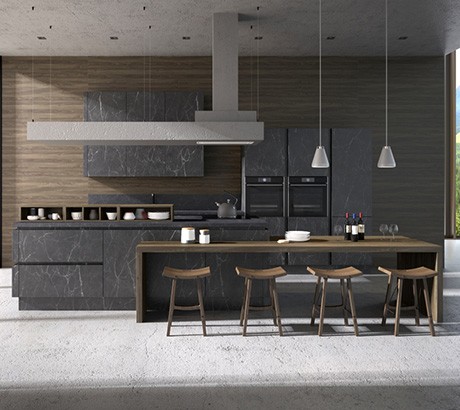 Кухня Ноа Лофт (мрамор)