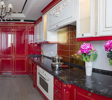 Кухня Айвори с патиной (Театро)